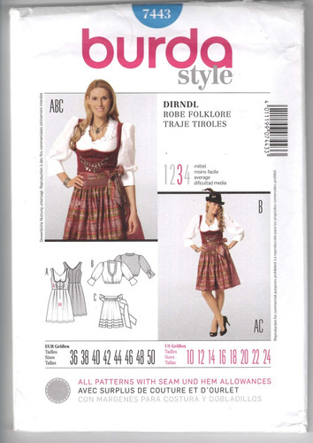 7443 burda style - 7443,